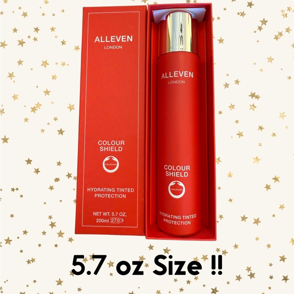 ALLEVEN London Colour Shield Hydrating Tinted Protection - AMBER 5.7oz